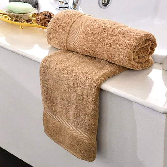 6-Pack Bath Towels - Lightweight - Extra Absorbent - 100% Cotton - Shower towels (Multi, 27 inchesx54 inches)