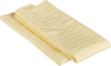 Drying Synthetic Chamois Cleaning Cloth, 26" x 17", 2 Pack, Yellow